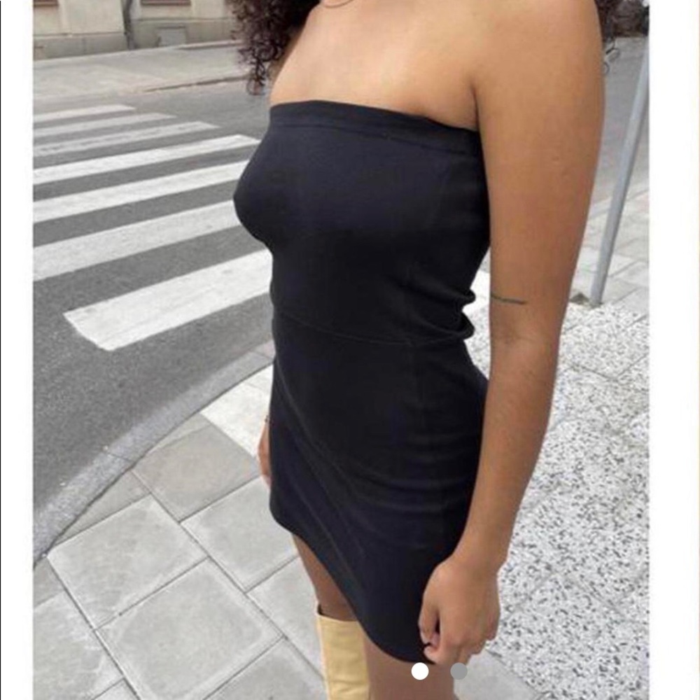 ISO - DJERF AVENUE TUBE DRESS BLACK BERRIES